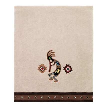 Avanti Linens Navajo Dance Collection, Embroidered Bath Towel