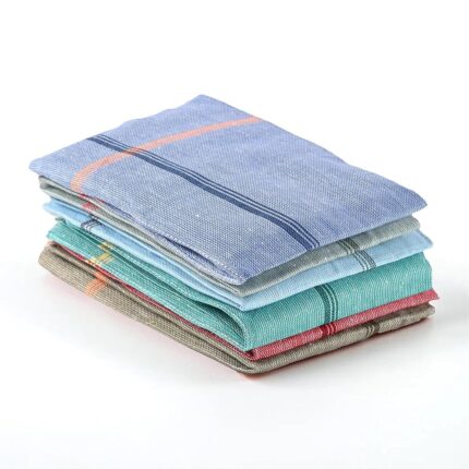 Kuber Industries Pack of 6 Cotton Kitchen Cloth/Napkins | Fridge, Kitchen Cleaning & Roti Napkins With Tassles | 19x19 Inches - Multicolor