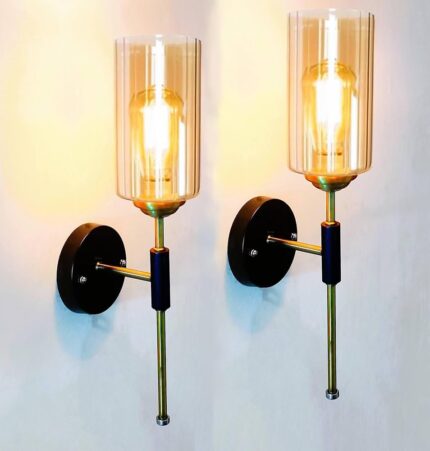 Lyse Decor Wall Lights for Bedroom, Living Room, Restaurants, Hall, and Gallery - Modern Wall Lamps With Bulb