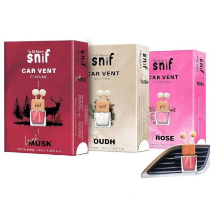 The Old Natural Premium Car Vent Perfume - 10 Ml|Long-Lasting Oudh Car Air Freshener|Luxury Car Fragrance (Combo),Oil
